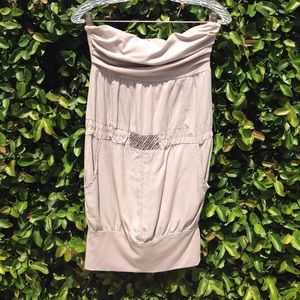 Strapless mini dress from Greece